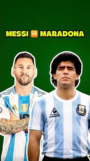 MESSI OR MARADONA? ⚡️🐐 Who is the king of Argentina? 👑⚽