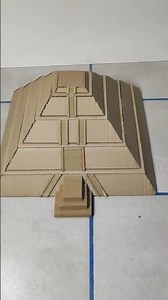How to make the Teotihuacan pyramids out of cardboard #teotihuacan #crafts #pyramid