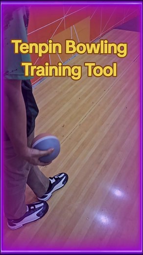 Tenpin Bowling Training Tool Practicing off the Lanes to master your release. #bowlingtiktok #bowling #sport