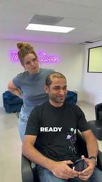Keep it simple for your first toupee! #bald #hairlosstreatment #hairsystem