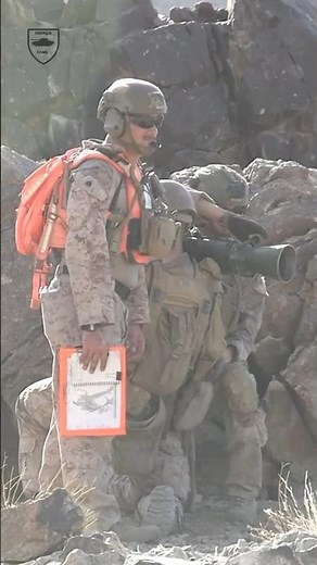 Marines STORM Range 400 in Massive Company Attack! 💥🇺🇸 #Shorts #Marines #29Palms