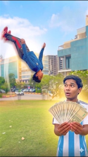 Extreme Backflip for Cash! 💵🔥 Can he do it?