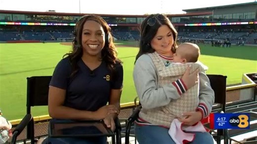 GMR's Delaney Hall and Baby Jack's Surprise Opening Day Appearance! | Haystack News