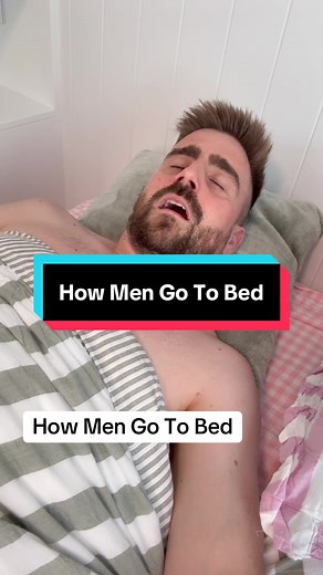 How Men Go to Bed: Sleep Tips in 5.3 Seconds