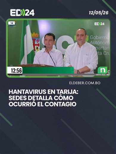 Autoridades de salud explicaron cómo se produjeron los cuatro casos de hantavirus registrados en Tarija y qué factores habrían provocado el contagio. #ELDEBER #Hantavirus #Tarija #Salud 📹 #AnálisisInformativoED