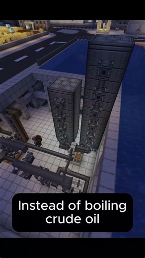 TUTORIAL | fuel efficiency | oil 23 #minecraft #oil #fyp #create #minecraft #gaming