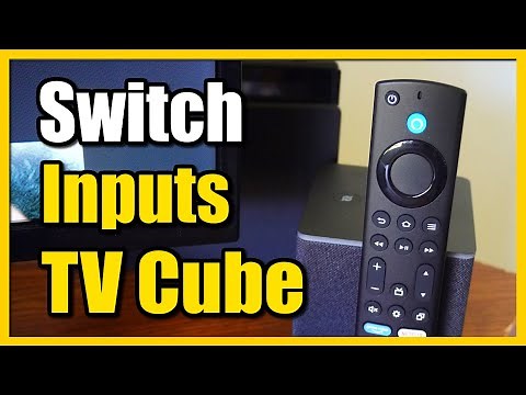 How to Switch HDMI Input on Fire TV Cube (Voice Controls)