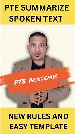 PTE Summarize Spoken Text | New Rules and Easy Template | Edutrainex PTE