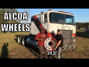 BARN FIND ALUMINUM RIMS FOR MY CABOVER INTNATIONAL