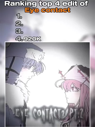 Top 4 edit of eye contact 🥇🕺 #edit #animefyp #typ #phonk #eyecontact