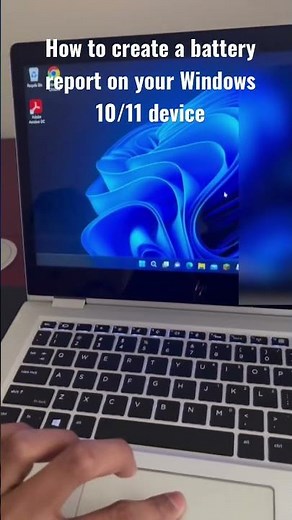 How to create a battery report on your #windows10 or #windows11 device | #shorts #trending #windows