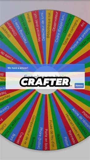 La Roue Des Crafts Decide Pour Moi #1