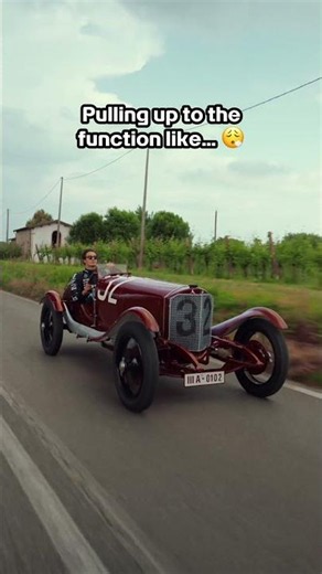 Pulling up to the function like... 😎 Throwback to George's classic Mercedes ride in 2024 ⏪