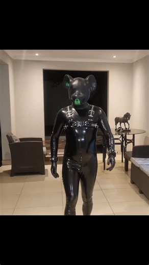 7.7K views · 277 reactions | Cuffed in chrome, wrapped in latex, sealed with a bark. The mask hides the face—but never the attitude. Amazing hyena mask from @feturax0 Gorgeous Silicone harness and cuffs set from @kbboy_official Sleek black latex catsuit from @edenwearlatex #KinkAesthetic #LatexLover #GearGoals #HarnessLife #cuffedandcute #latexmodel #latexcatsuit #latexlife #latex #fetishfashion | Athos CT | Facebook