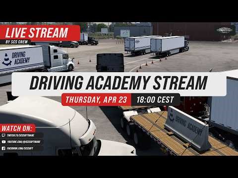 Driving Academy stream with Oscar 🚛