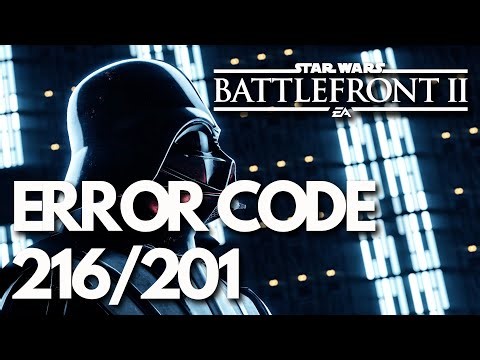 STAR WARS Battlefront II Error Code 216/201 The Connection To The Game Server Has Been Lost FIX🎮🔥