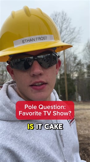 TV time. #tradeschool #lineman #linework #tv #tvshow