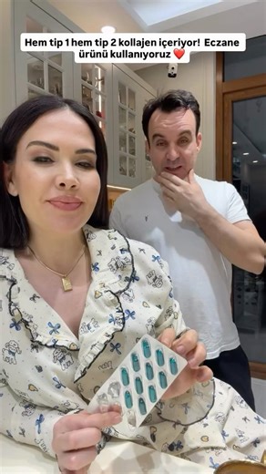 Hem tip 1 hem tip 2 kollajen içeriyor Eczane ürünü kullanıyoruz ❤️ #keşfet #özlemlinaöz #global
