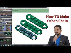 How To Make Cuban Chain Jewellery Design (Unity Institute Surat)