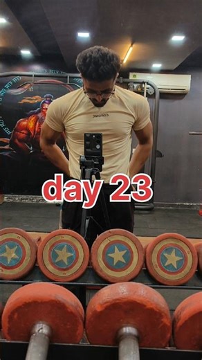 23/90 days transformation #TrainingToFailure #MuscleGrowth #WorkoutTips #SmartTraining