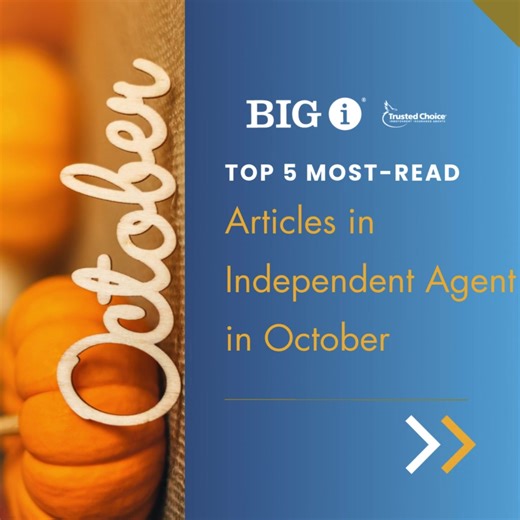 In October, new reports from Nationwide and The Hanover revealed widening gaps in insurance coverage and an expanding role for agents helping clients navigate today’s risk environment. Additionally, Agency Nation Radio hit the ground in Las Vegas at Applied Net 2025, where Will Jones, editor-in-chief of Independent Agent magazine, spoke with GEICO on its move into the independent agency channel. In addition to thought-leading analysis of industry trends and market conditions, Independent Agent c