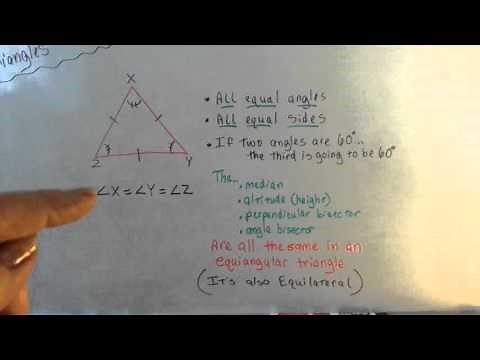 How to Prove an Equiangular Triangle (Geometry #87)