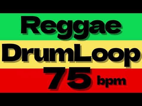 🔥Reggae Drum Loop 75 BPM | One Drop Practice Tool | Inspired by Positive Vibration (Remaster)