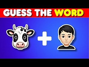 Guess The Word Challenge 🔤 | 50 Tricky Word Puzzles | Can You Guess Them All? | The Brain Quize