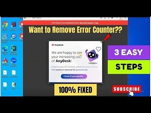 Remove AnyDesk Countdown | AnyDesk License Warning Fixed AnyDesk License For FREE LATEST UPDATE 2024