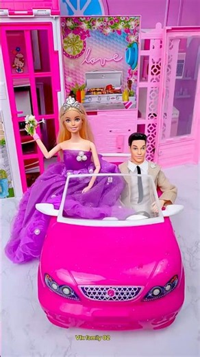 Barbie Bride’s Dream Wedding Ride! #shorts #shortsfeed