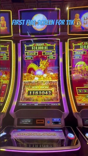 Lions link full screen.. Grand hit for 11k.. Wendover Nevada Rainbow Casino 💰