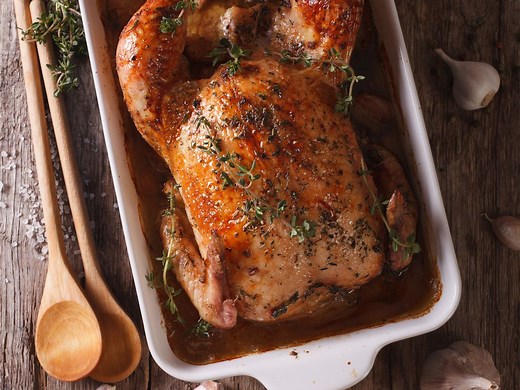 Poulet au four simple et savoureux