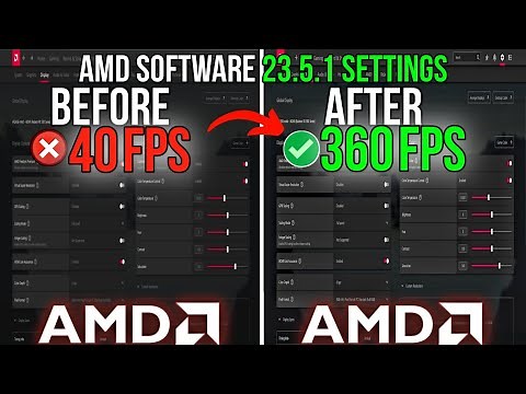 AMD Radeon Settings (2023): 🔧Optimize AMD Radeon Settings For GAMING & Performance *NEW & UPDATED*