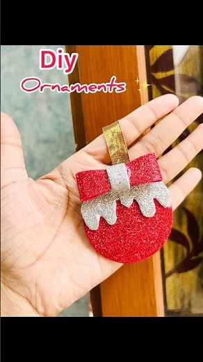 Christmas ornaments 🔔#diy #christmas #viral