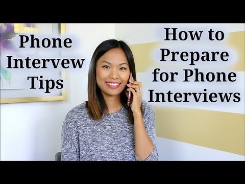 Phone Interview Tips - How to Prepare for a Phone Interview