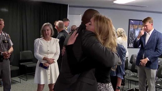 Kentucky trooper reunites with heroes who saved his life after shooting