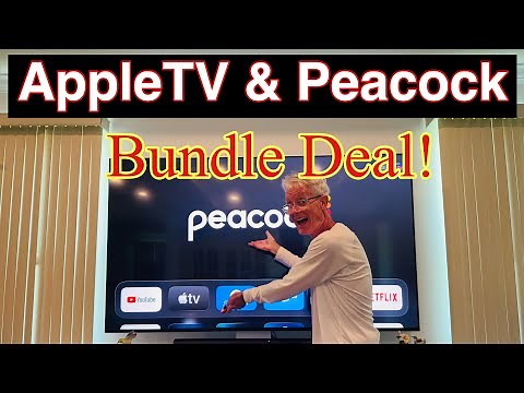 AppleTV & Peacock Bundle Deal!