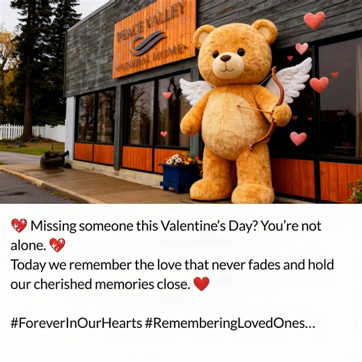 ❤️ Sending love to those we can’t hug today. Valentine’s Day is for remembering the love that never fades. 💌 #ForeverLoved #RememberingLovedOnes #valentinesday #peacevalleyfuneralhome ❤️ | Peace Valley Funeral Home