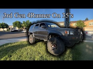 3rd Gen 4Runner on 35s Review