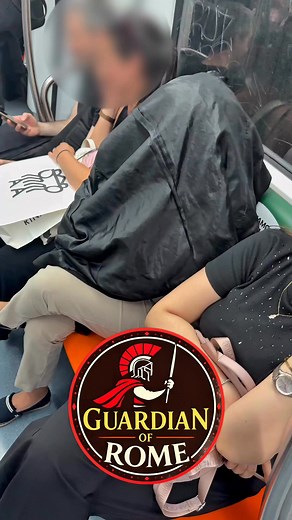 106K views · 1.6K reactions | Only a pickpocket can wear a blanket in 40°C metro in Rome #Pickpocketer #Thief #SouthAmerican | Guardian of Rome | Facebook