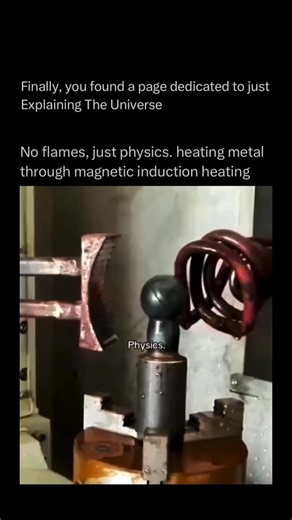 Explaining The Universe | @ExplainingTheUniverse teaches you something NEW everyday day 🧠💫 Electromagnetic induction heating is a process that uses alternating... | Instagram