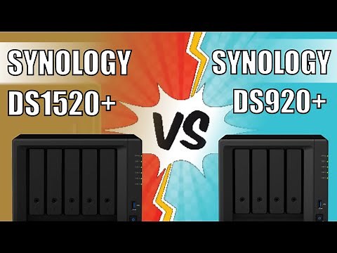 Synology DS1520+ vs DS920+ NAS Drive