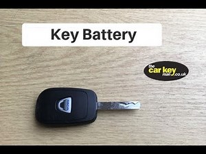 Dacia Sandero, Logan, Duster New Style Key Battery HOW TO Change