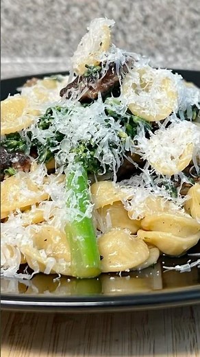 Orecchiette with Sausage & Broccoli Rabe | Italian Plating Perfection | Can You Smell it
