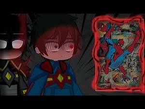 [🇧🇷🇺🇸] Gacha life JL react to SPIDERMAN comic acurrate FULL PART