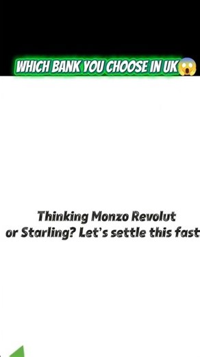 Bank Account Comparison – Monzo vs Revolut vs Starling#Monzo #Revolut #Starling