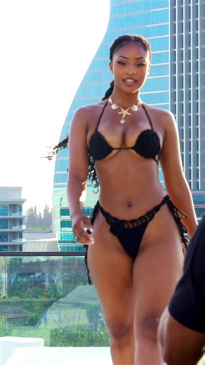 Miami Swim Week Highlights: Aziza Major on the Runway