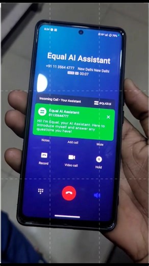 Free AI Call Assistant 😳 Equal AI App Review | Real Demo