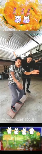 Niños en peligro: jugando en la tabla