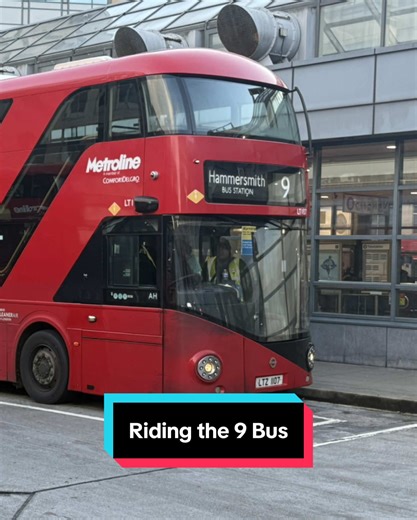 Riding the 9 Bus in Central London